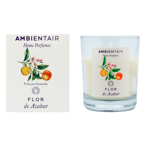 AMBIENTAIR свеча аромат. в стакане цветок апельсина flor de azahar VV001AZAP